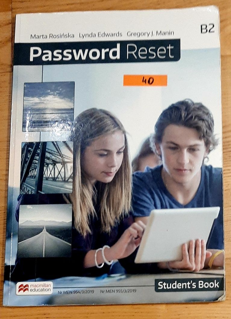 Password Reset B2 podręcznik i ćwiczenia