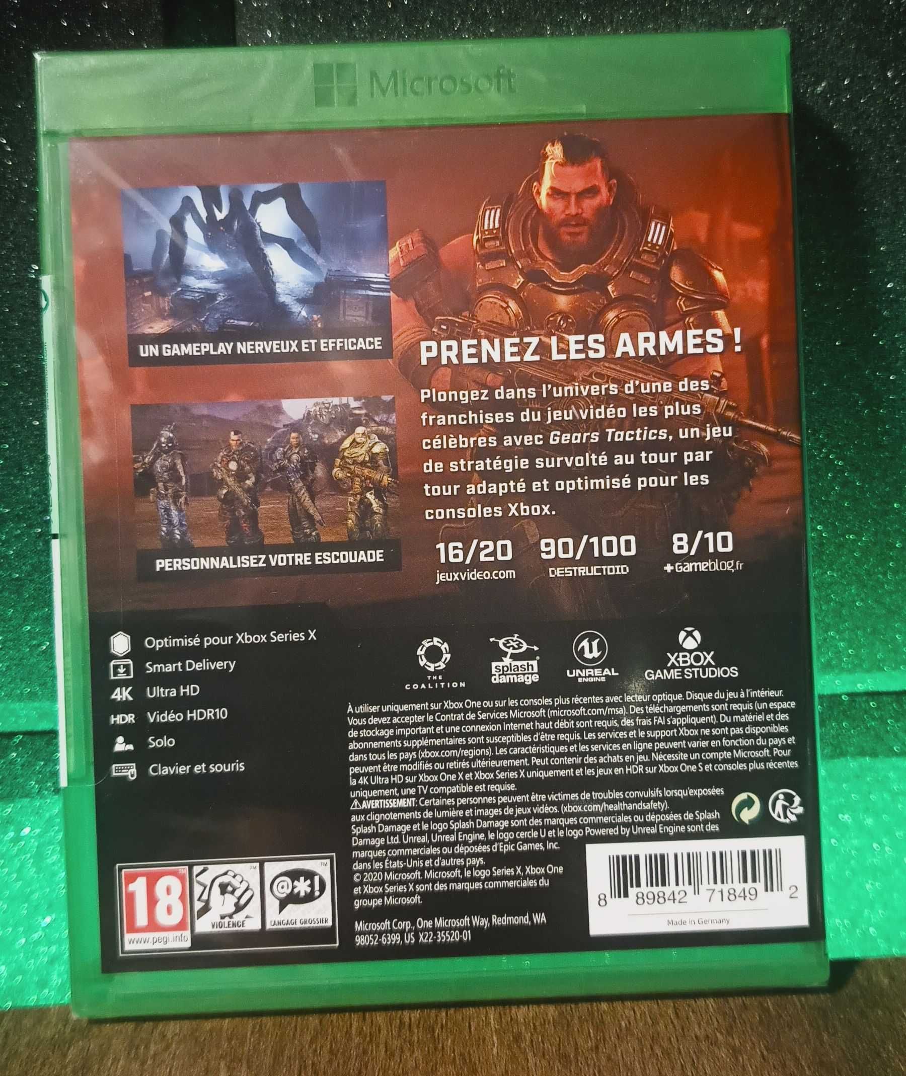 Gears Tactics Xbox One S / Series X - gra taktyczna w świecie Gearsów!