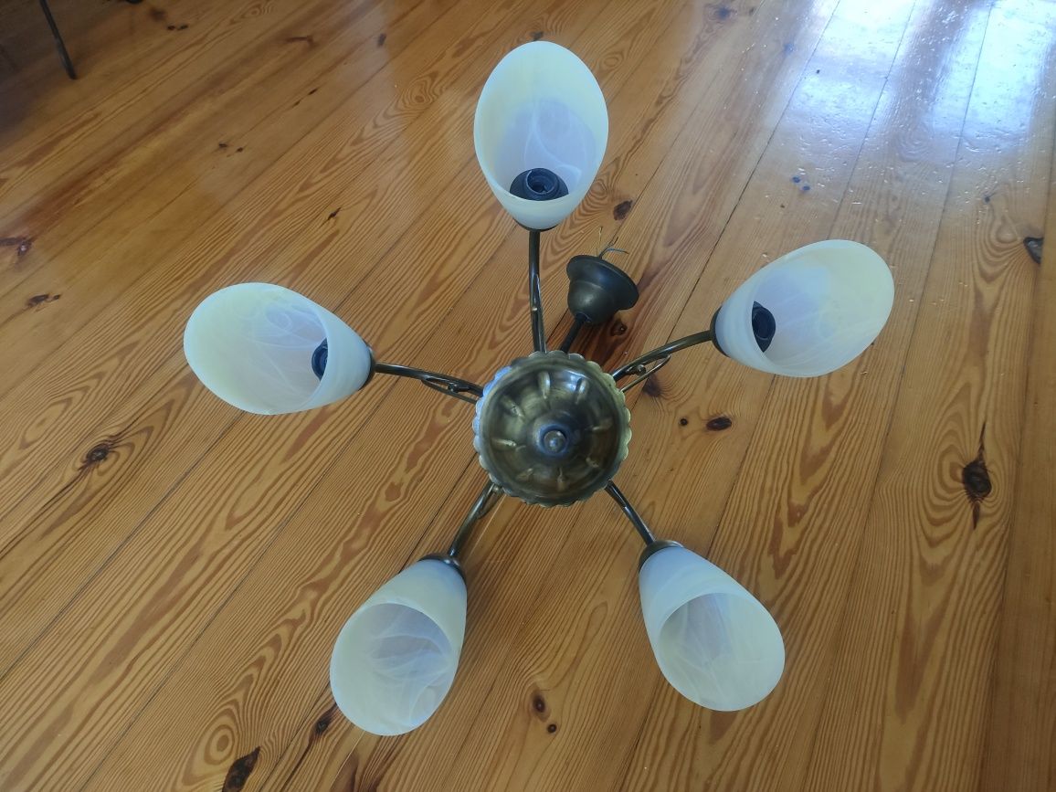 Żyrandol włoski lampa
