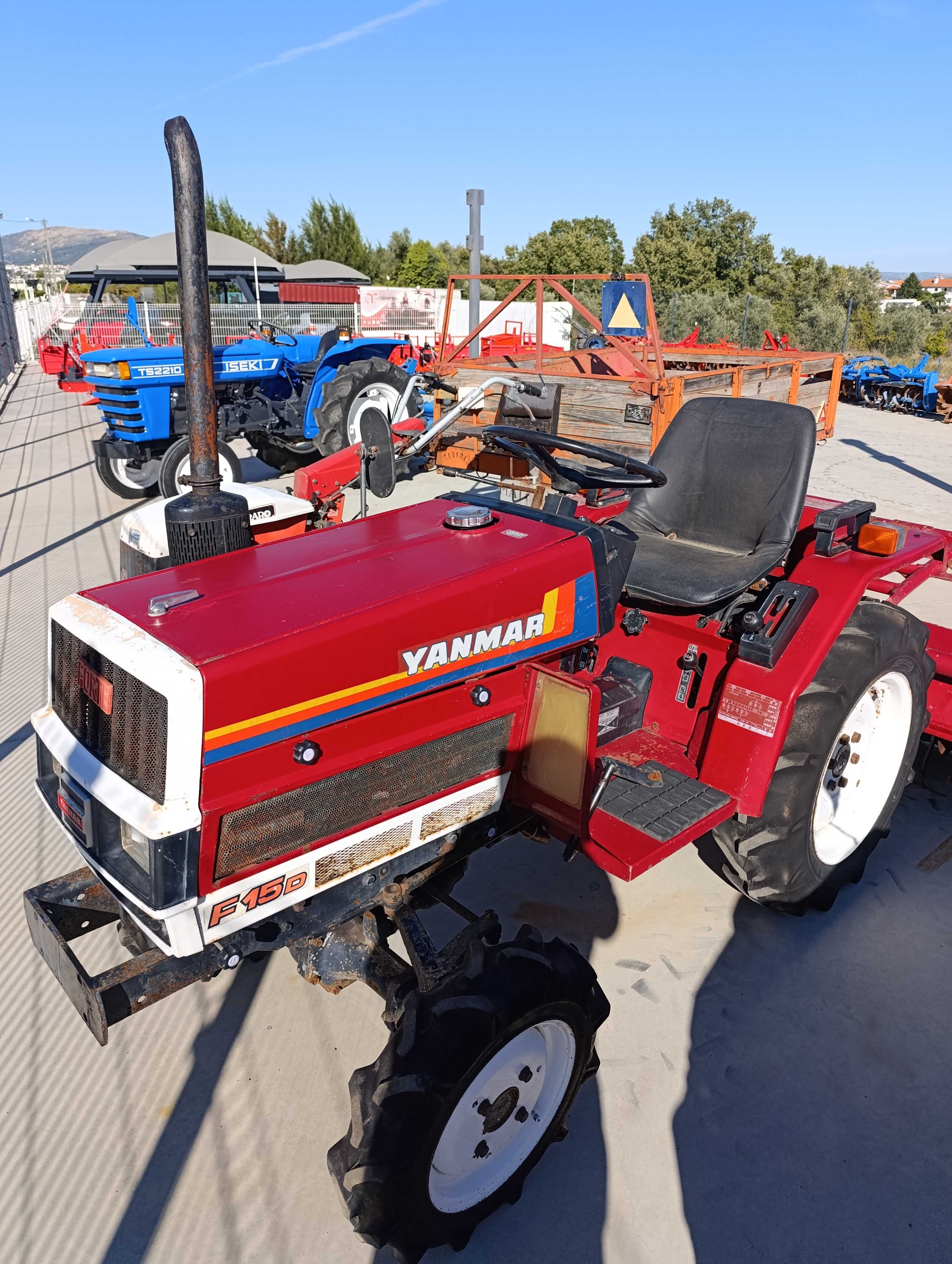 Yanmar f15 4x4, com frese