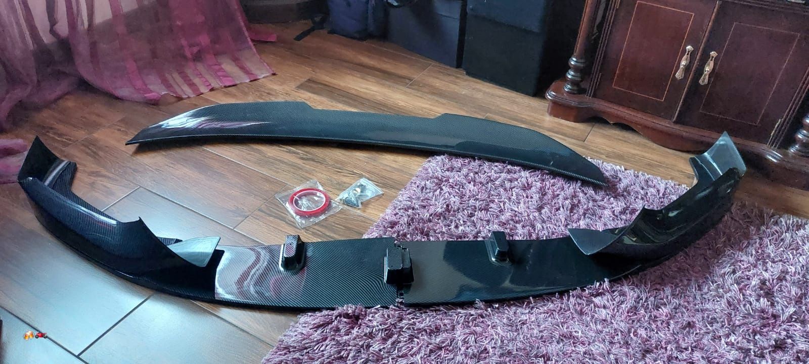 Spoiler frontal e Lip traseiro pack M performance BMW f90 g30
