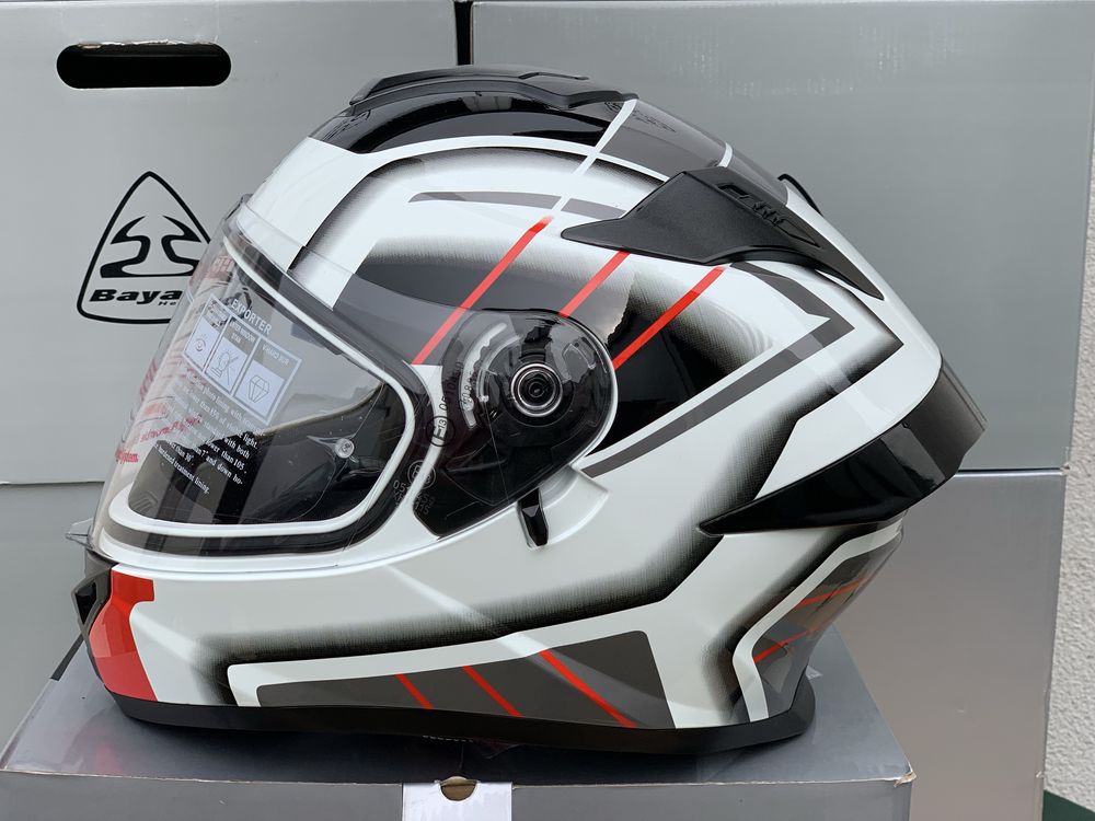 Kask motocyklowy BAYARD SP-68s Unity POLICARBON! Rozmiar L, XL