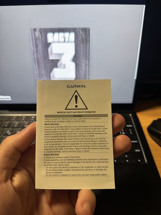 Смарт-годинник Garmin Instinct 2X Solar 51мм білий