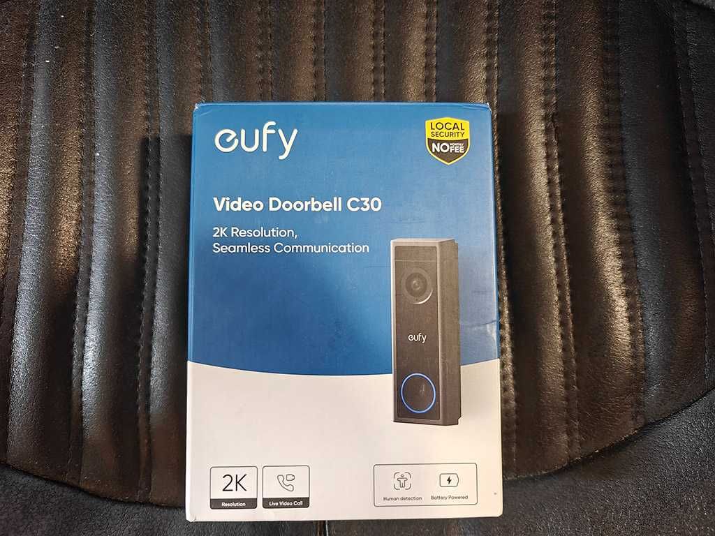 видеозвонок eufy video doorbell c30