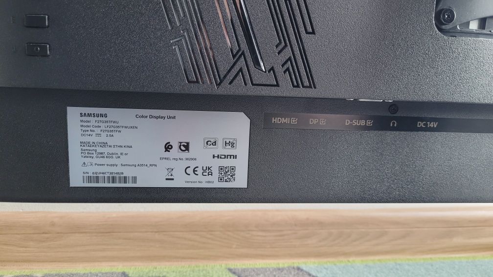 Monitor Odyssey F27G35TFWU
