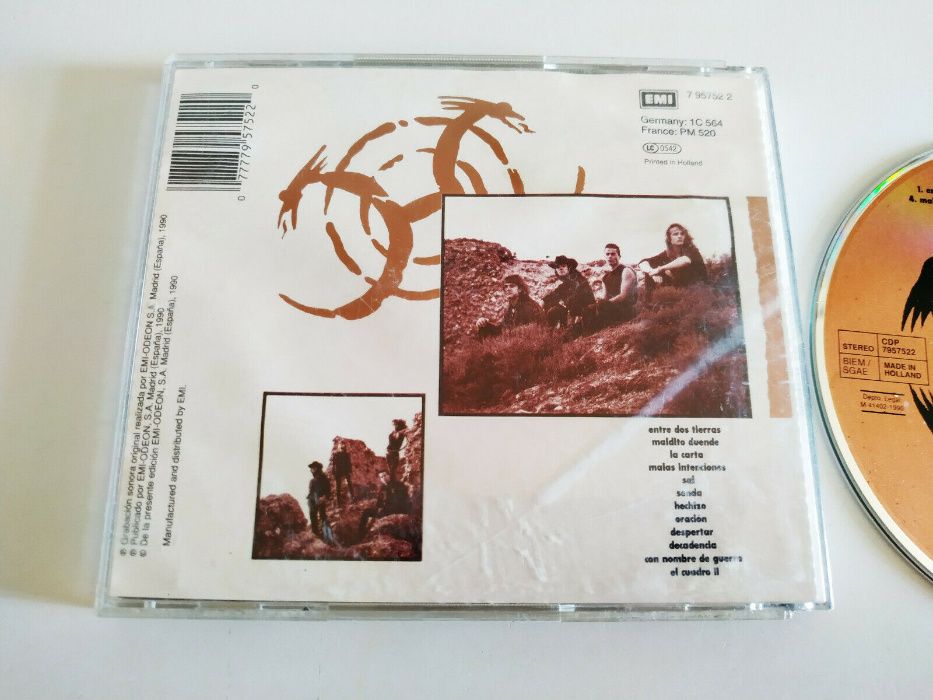 HEROES DEL SILENCIO Senderos de Traicion CD