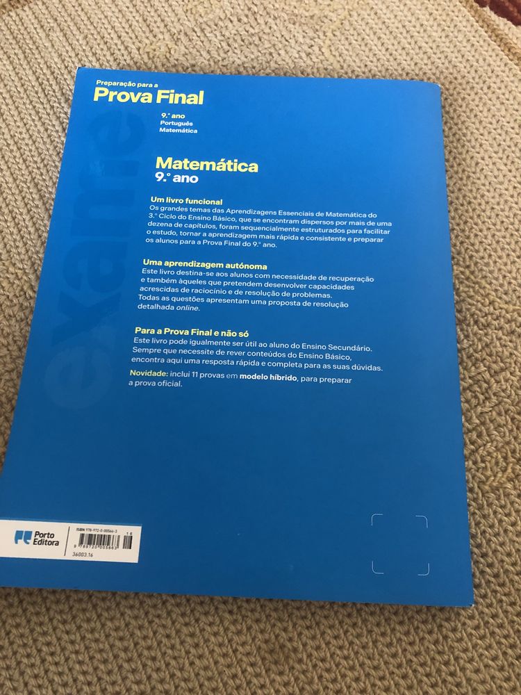 Livro preparacao exame matematica 9 Ano