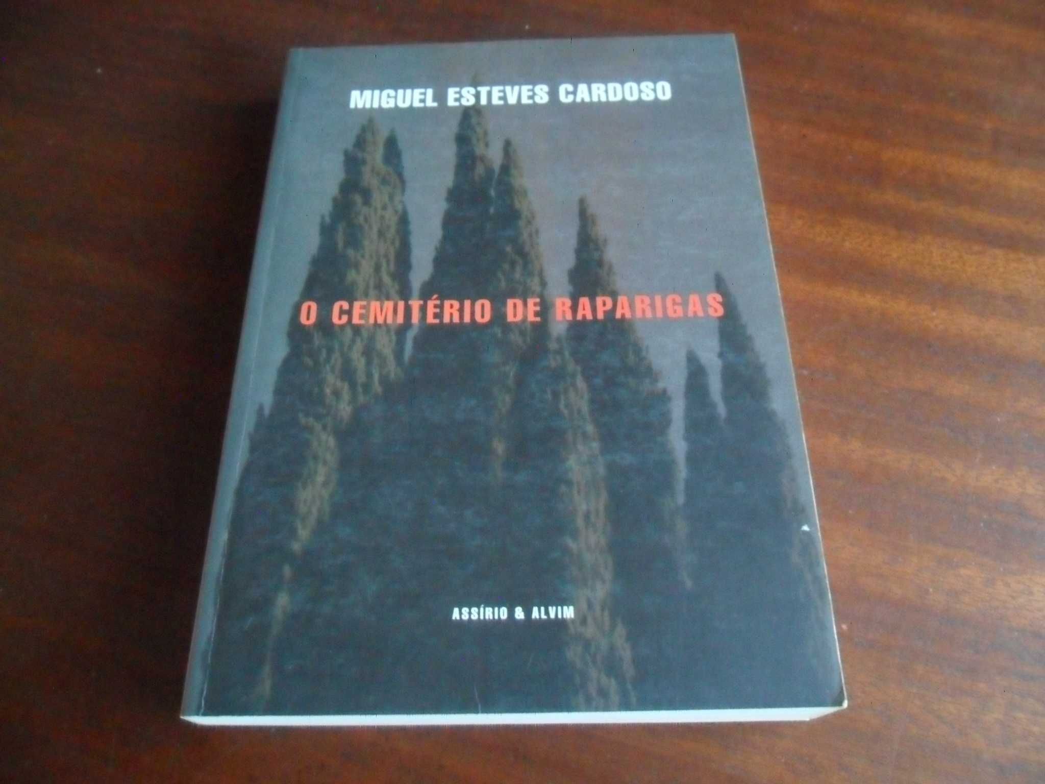 "O Cemitério de Raparigas" de Miguel Esteves Cardoso - 1ª Edição 1996