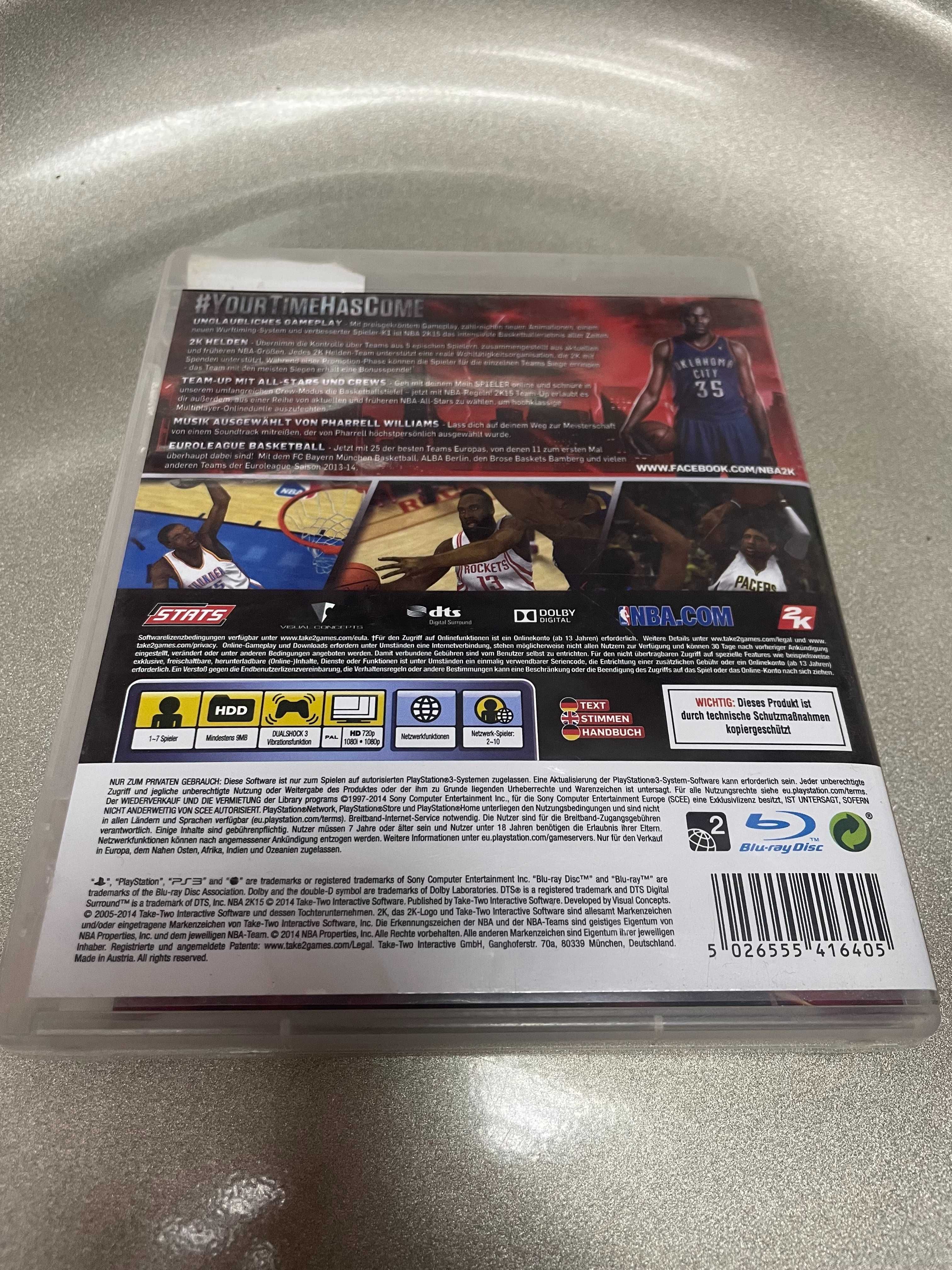Gra na PS3 Nba2k15
