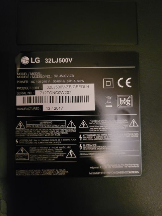 Telewizor LG 32 cale