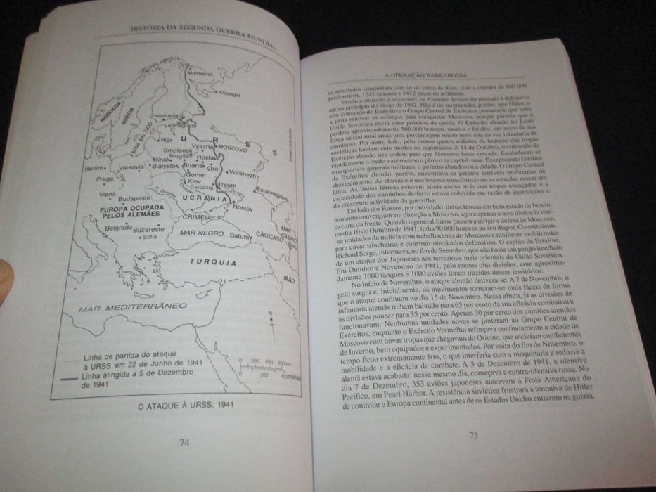 Livro História da Segunda Guerra Mundial RAC Parker