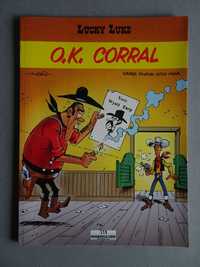 Livro Meribérica Lucky Luke - OK Corral