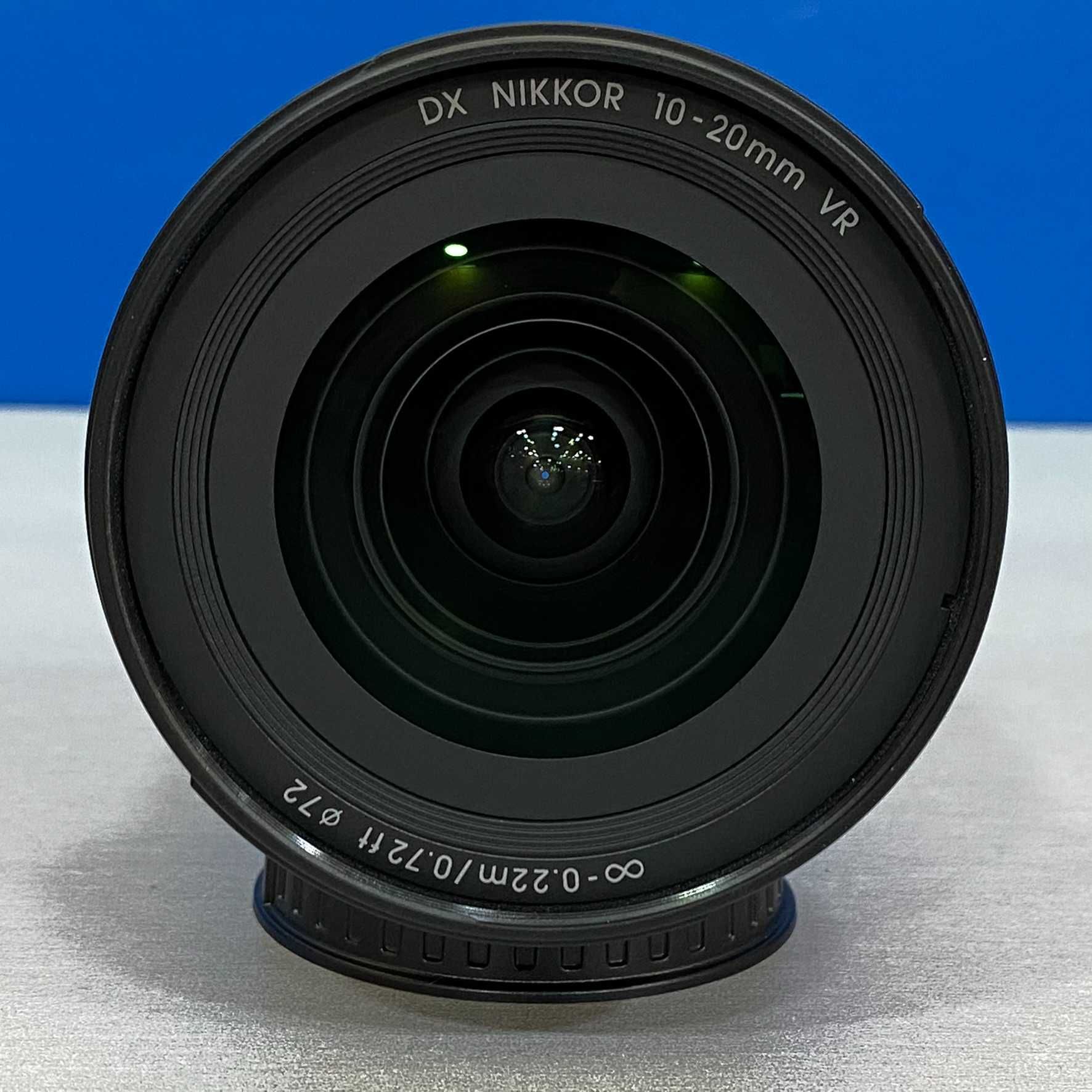 Nikon AF-P 10-20mm f/4.5-5.6G DX VR (NOVA - 3 ANOS DE GARANTIA)