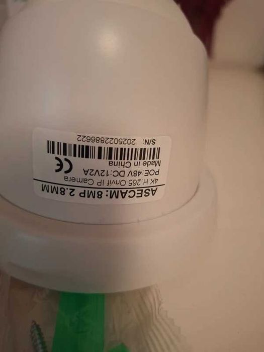 Kamera poe 8mpx - jak nowa