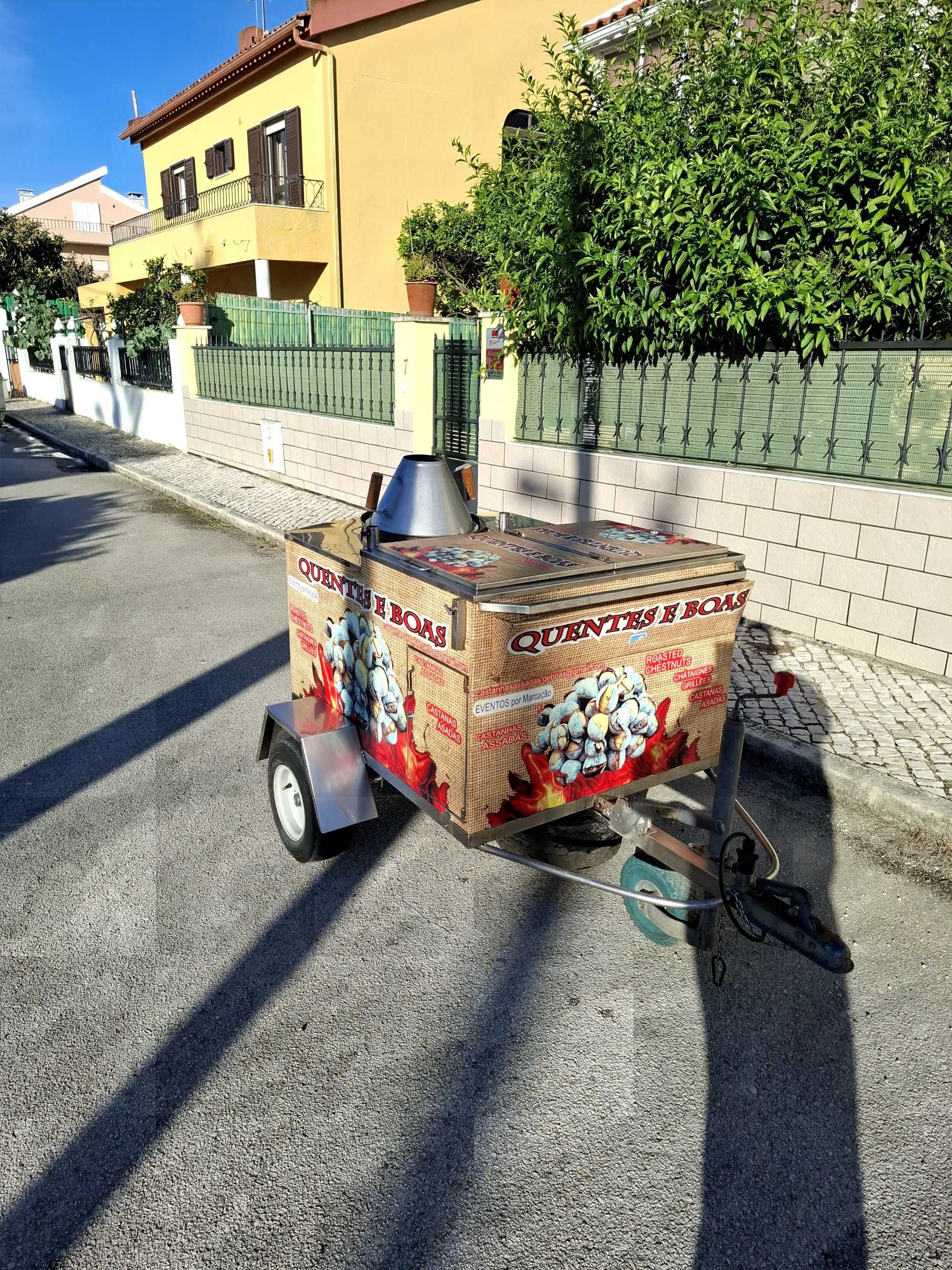 Carrinho de Castanhas Assadas