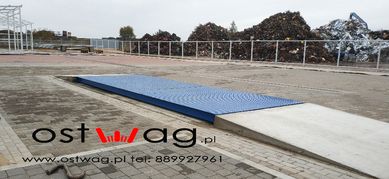 Waga samochodowa 6m x 2,5m 10T GWARANCJA 5 LAT - Producent