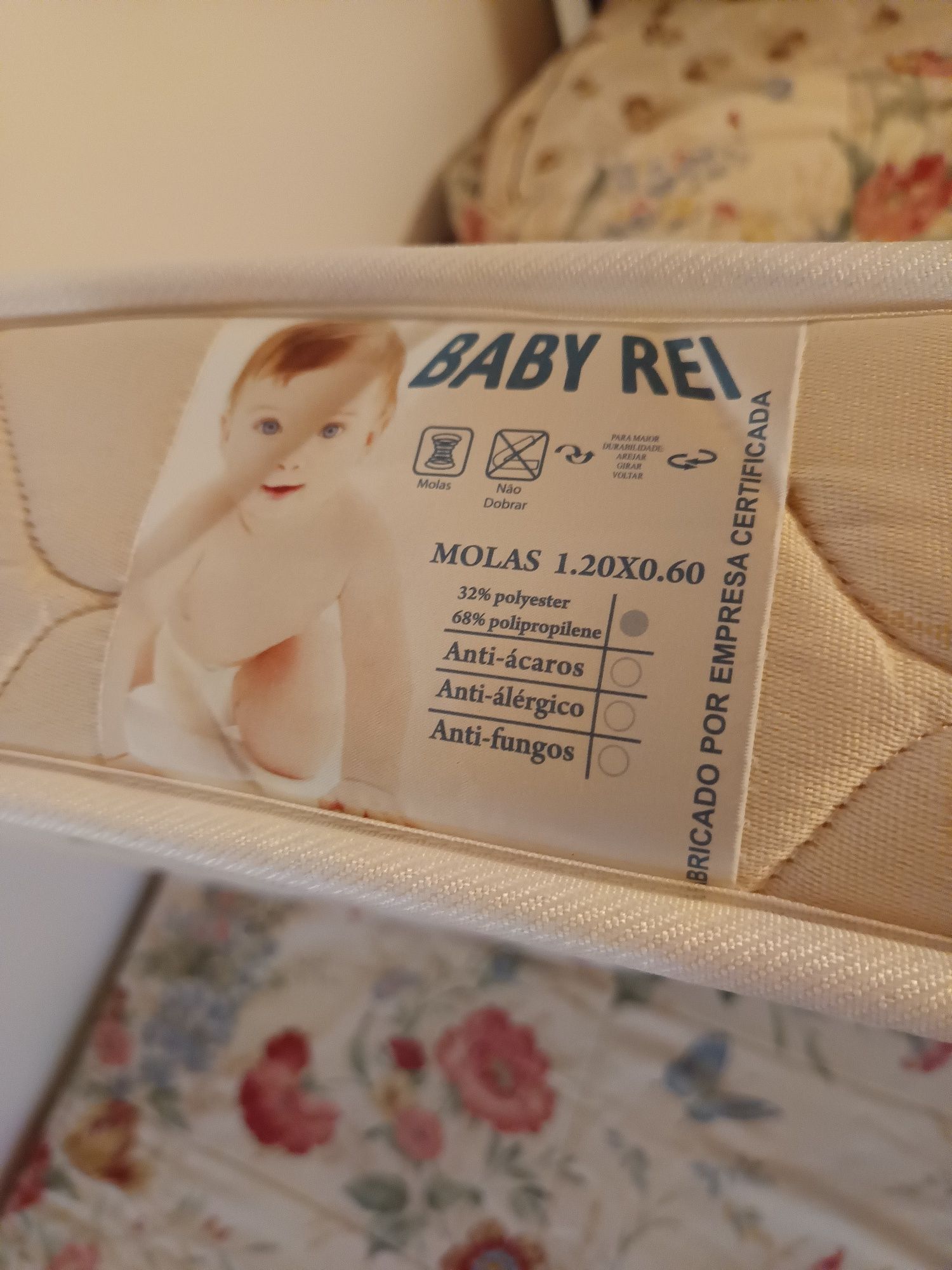 Colchão de bebe para cama de grades