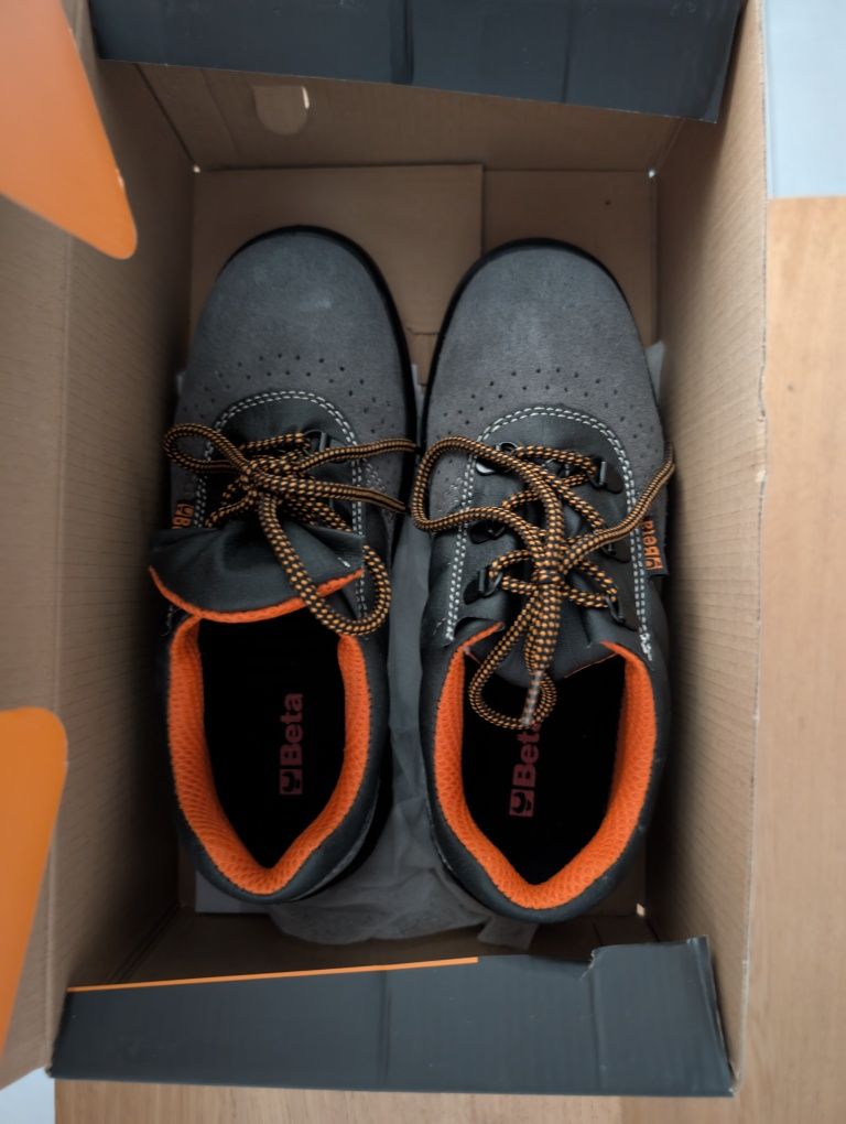 Buty robocze Beta, z noskiem, rozmiar 38