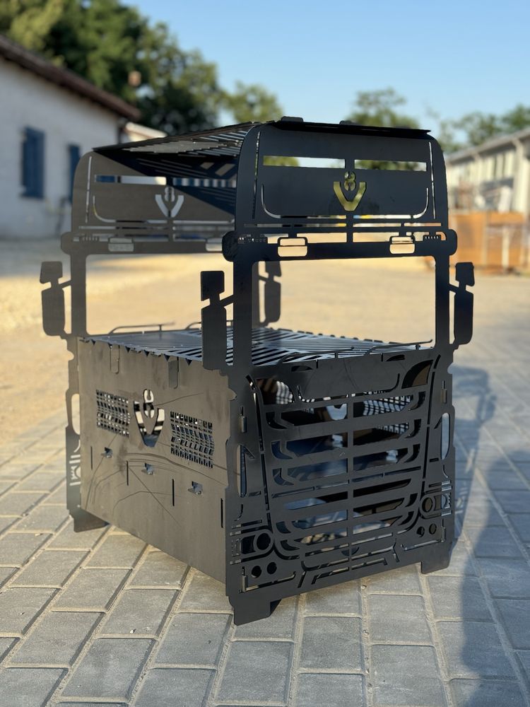 Grill palenisko Scania V8 puzzle