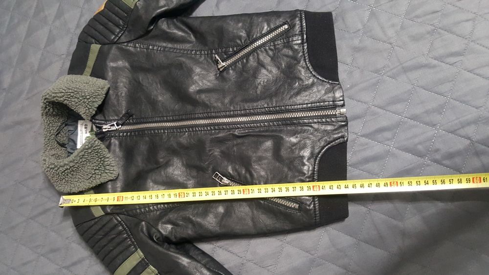 Next kurtka skóra ekologiczna ramoneska bomberka 116