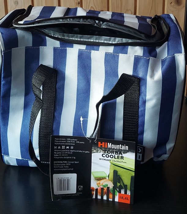 Torba termiczna Hi Mountain Cooler
18,4 l
Hi Mountain Cooler