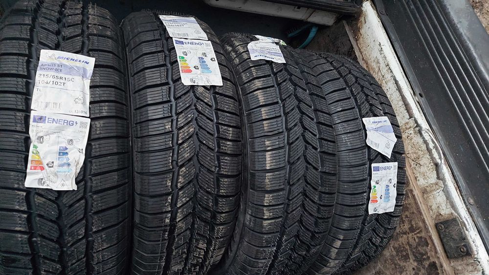 Opony zimowe MICHELIN 4x 215/65R15C Agilis 51 Snow-Ice 104/102 T NOWE