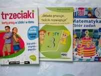 książki klasa 3: trzeciaki, sprawdziany wiedzy, matematyka zbiór zadań