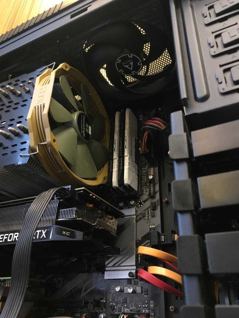 Komputer Intel Core i5 9600K, EVGA RTX 2060 6gb, 1.25TB SSD, 500Gb HDD