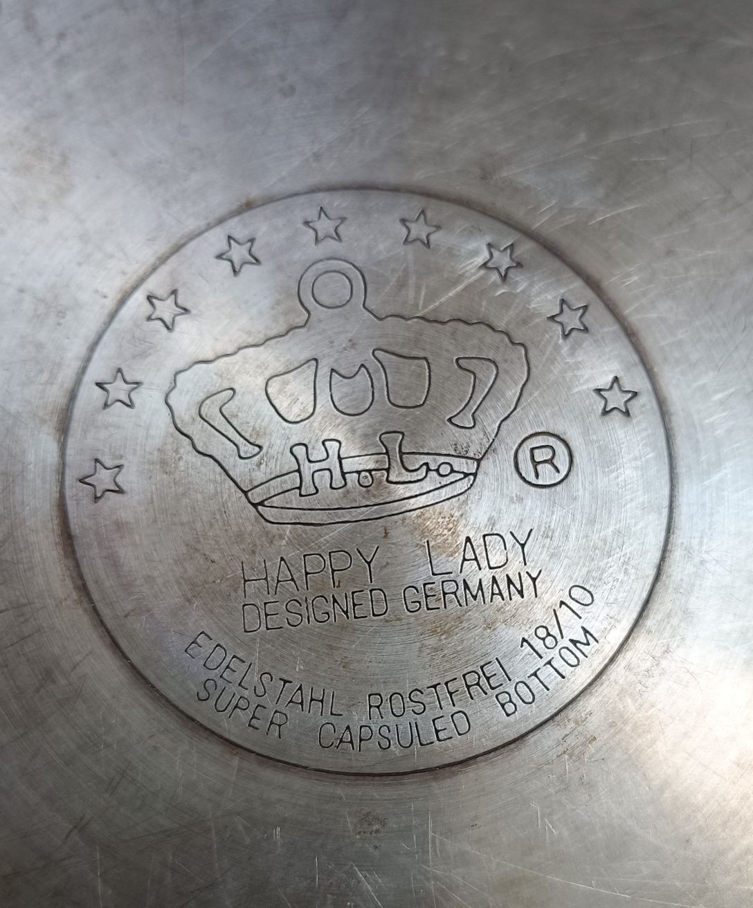 Сковорідка Германія, сотейник нержавійка Германія Happy Lady