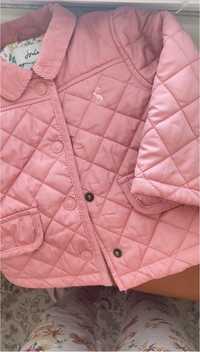 Куртка в стиле zara розовая детская