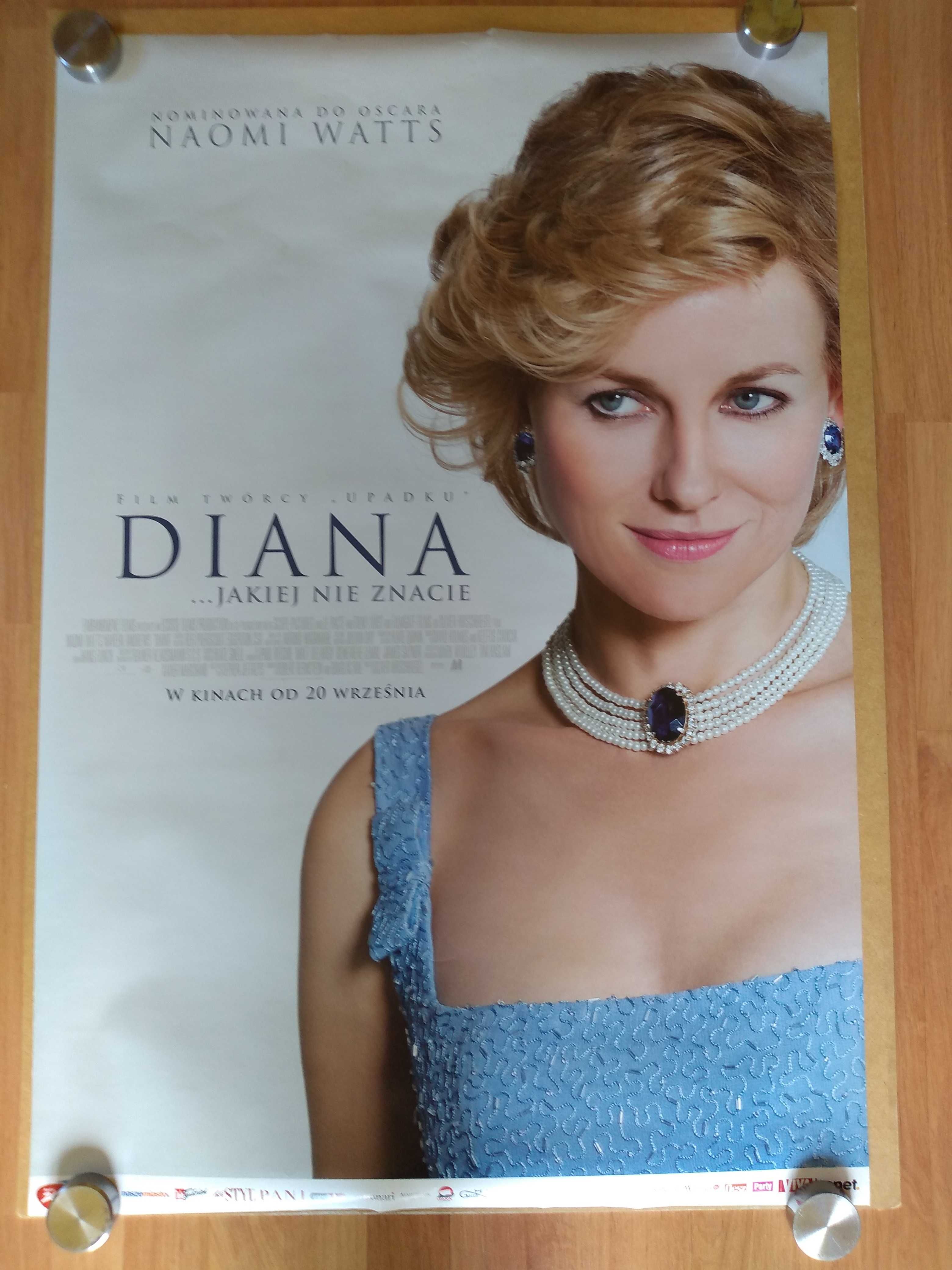 Plakaty filmowe DIANA Oryginalny plakat kinowy z 2013 roku.