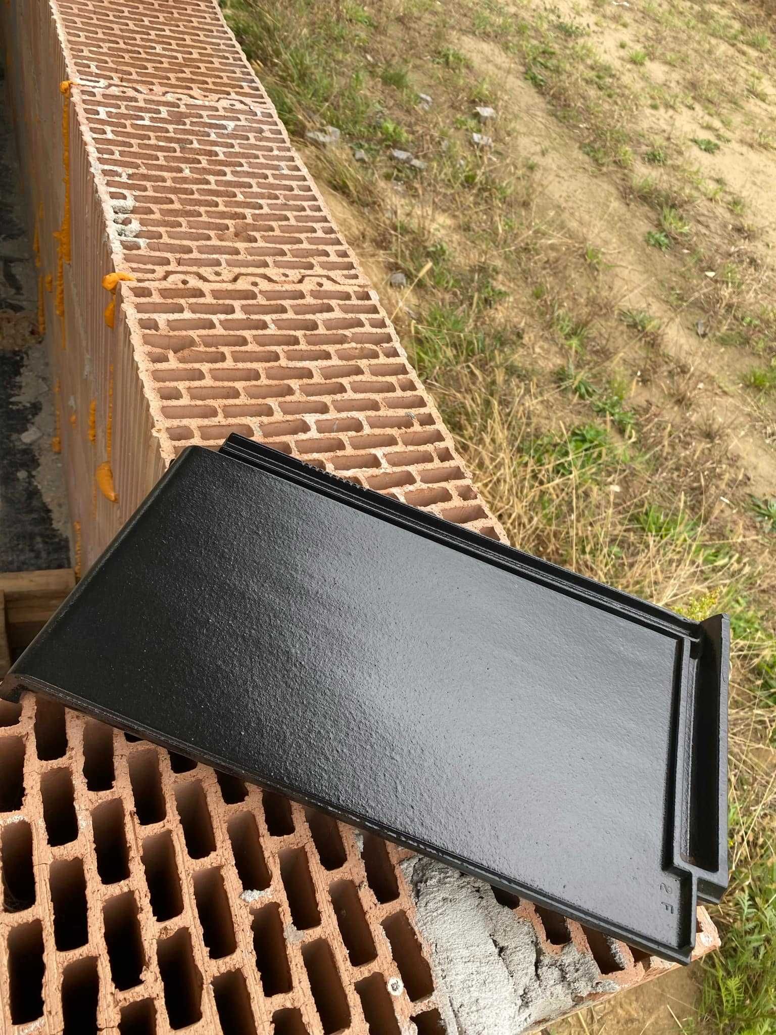 dachówka ceramiczna płaska Mayer Holsen PIANO czerń bazaltowa