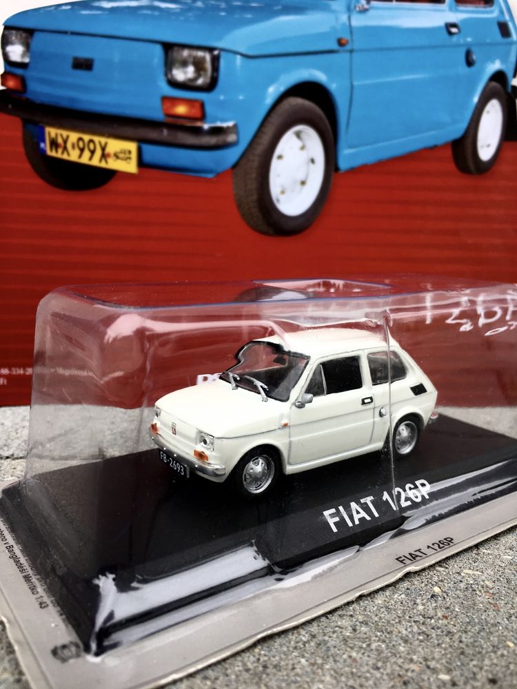 Kolekcjonerski FIAT 126P #13-auta PRL,model,autka,kolekcja