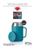 Caneca termica - tupperware