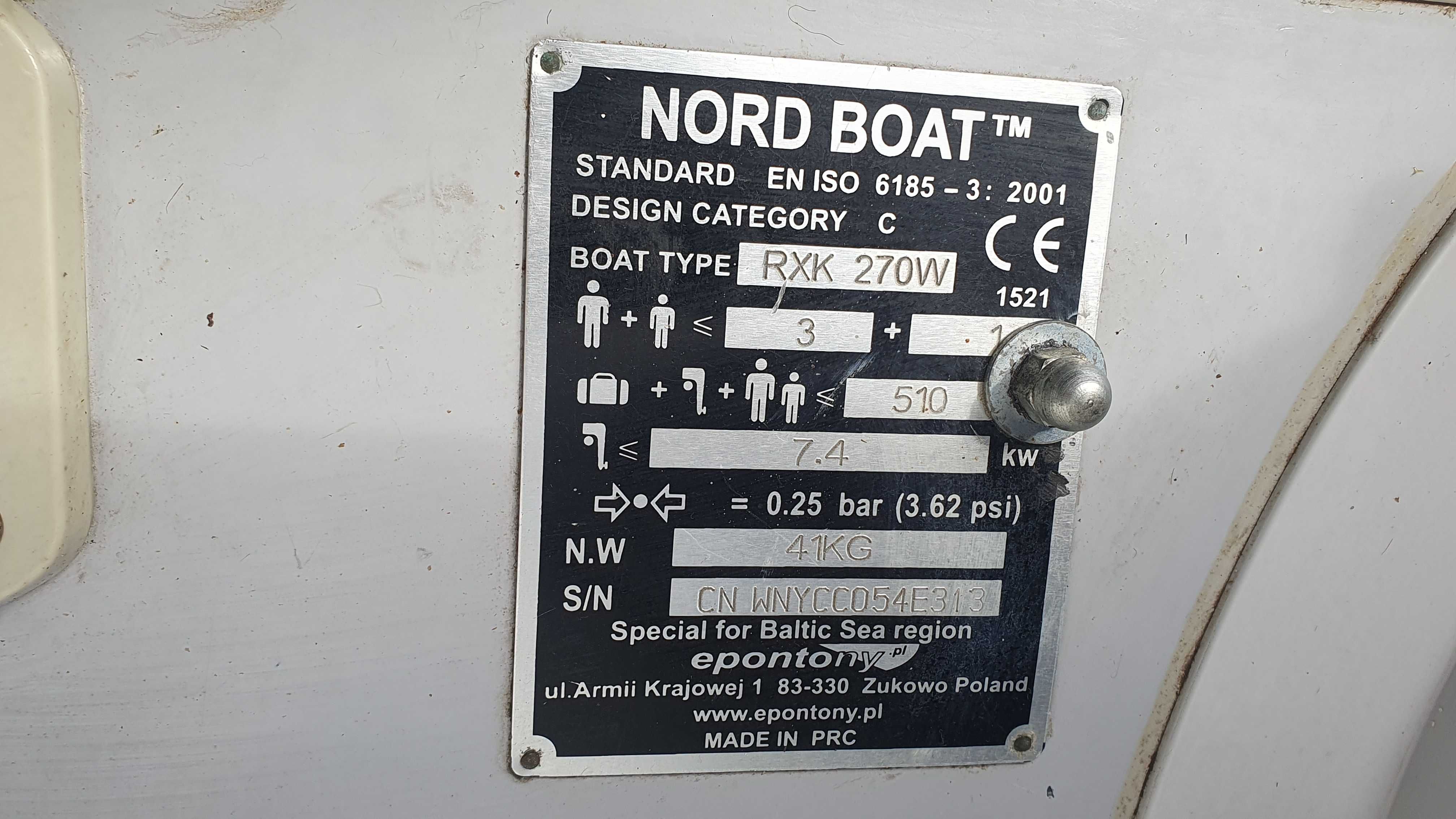 Ponton Nord Boat 270 cm