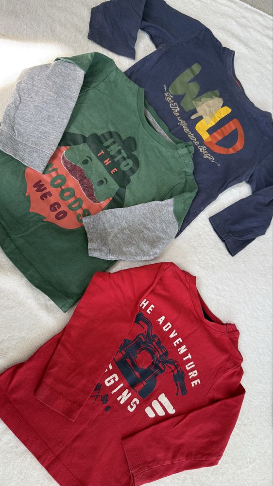 Pack de roupas menino 12-18