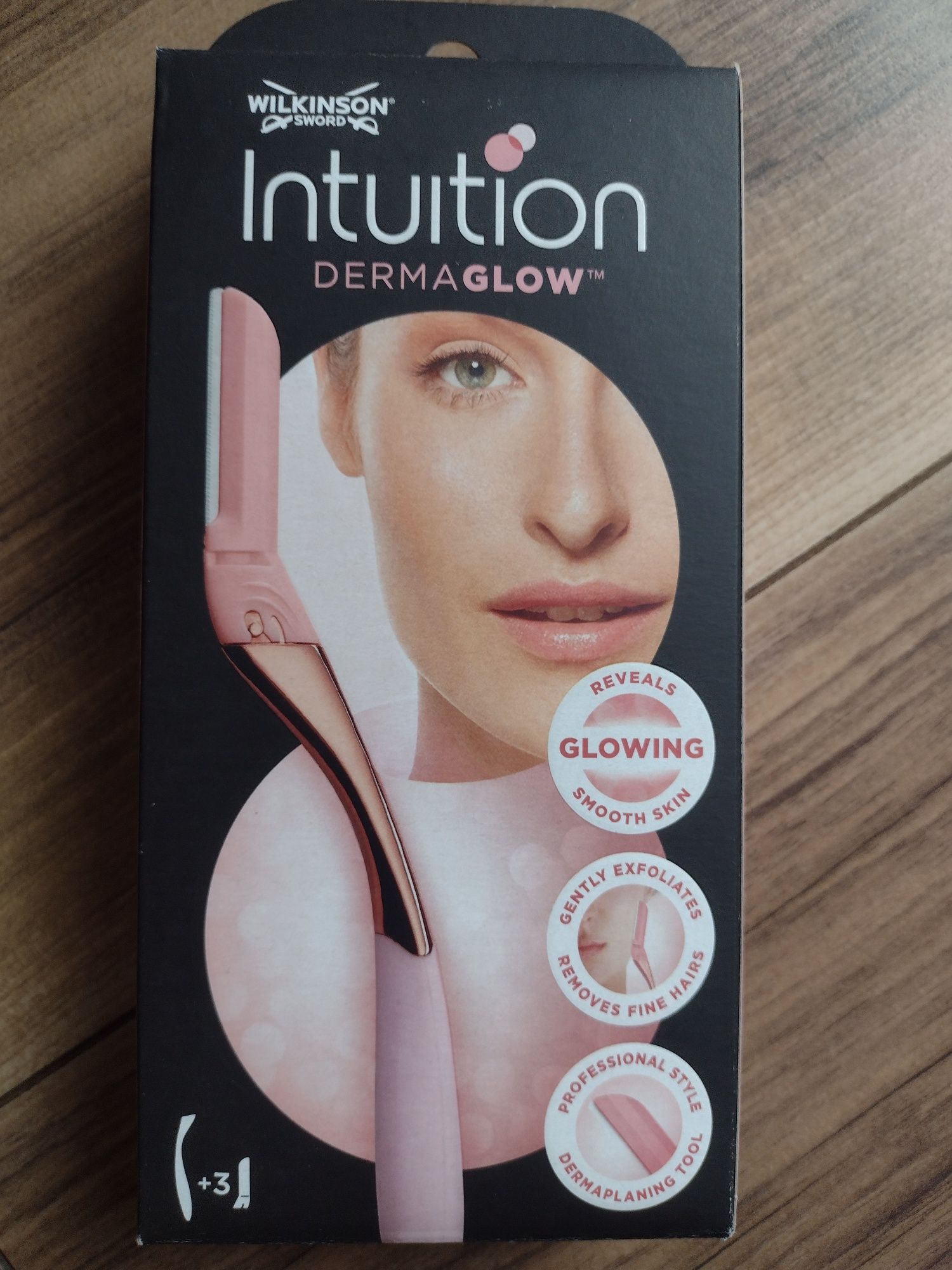 Wilkinson Intuition Dermaglow maszynka do dermaplaningu, nowa