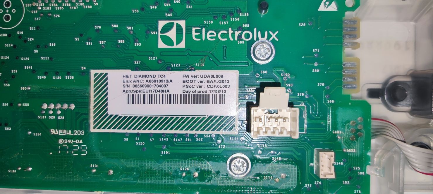 Przedni panel - programator Electrolux + szuflada