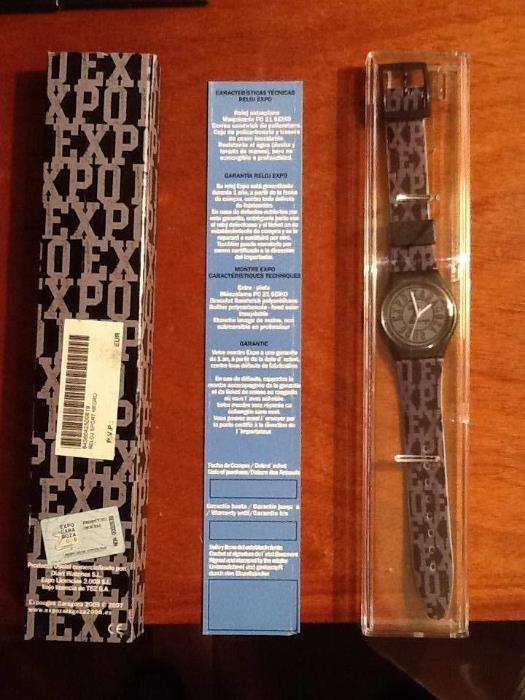 Para colecionadores  Relógio Seiko de colecção, comemorativo da Expo de Saragoça