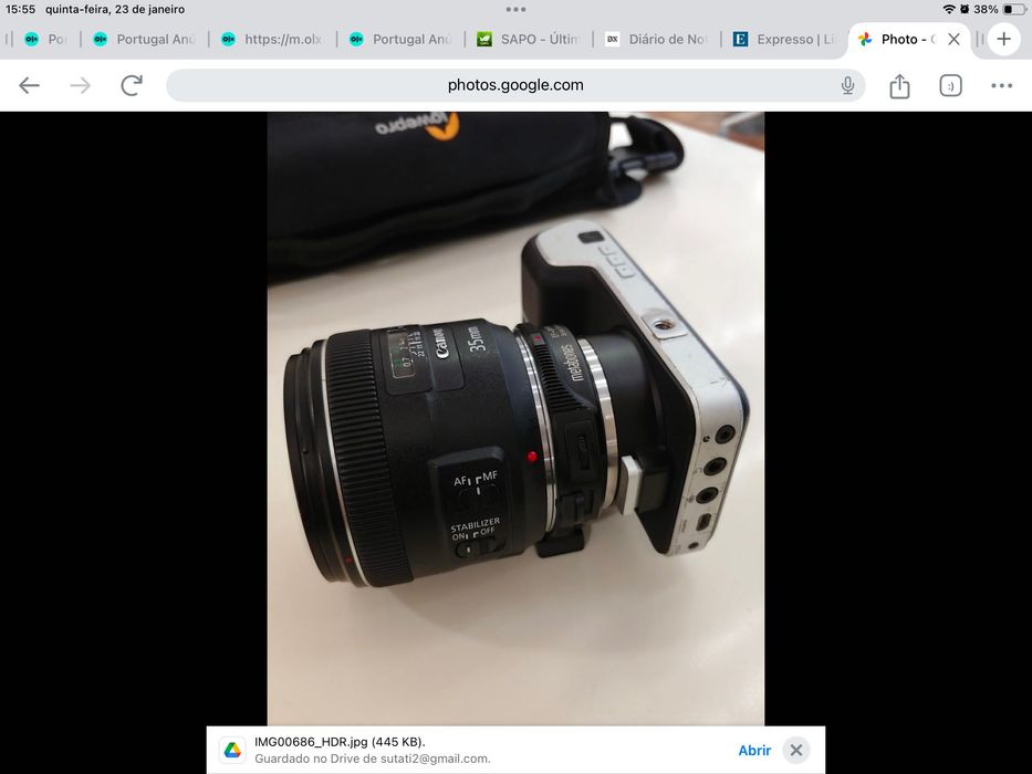 Canon 35mm f2.0 IS Como Nova