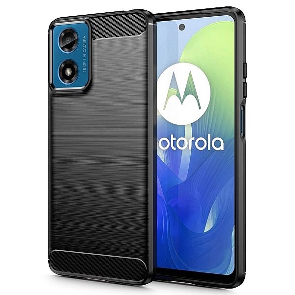 Tech-Protect Tpucarbon Motorola Moto G24 / G24 Power / G04 Black