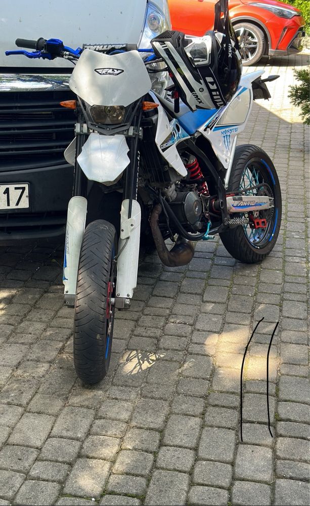 Fantic Caballero Tx 50/80cc Supermoto (uszkodzone sprzęgło)