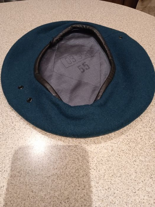 Beret wojskowy gładki