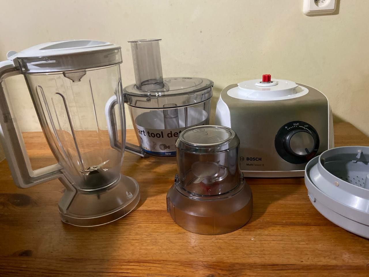 Robot kuchenny Bosch Food processor MultiTalent 8 1250W MC812S844 Biał
