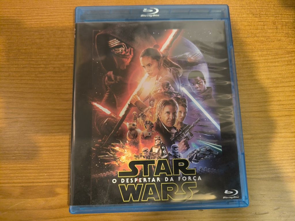 Vendo filme dos star wars em blu ray