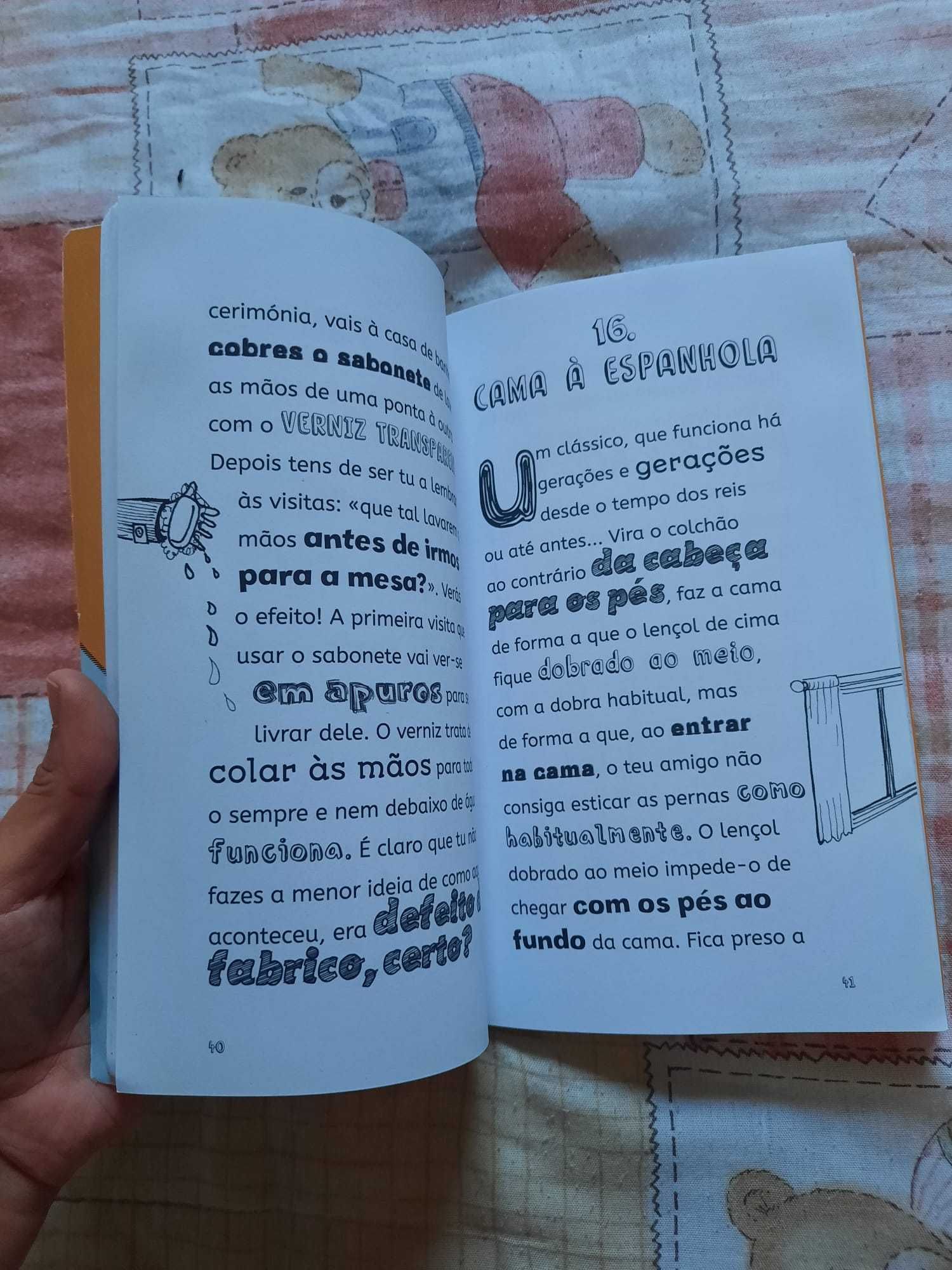 Livro 35 partidas para fazeres aos teus amigos