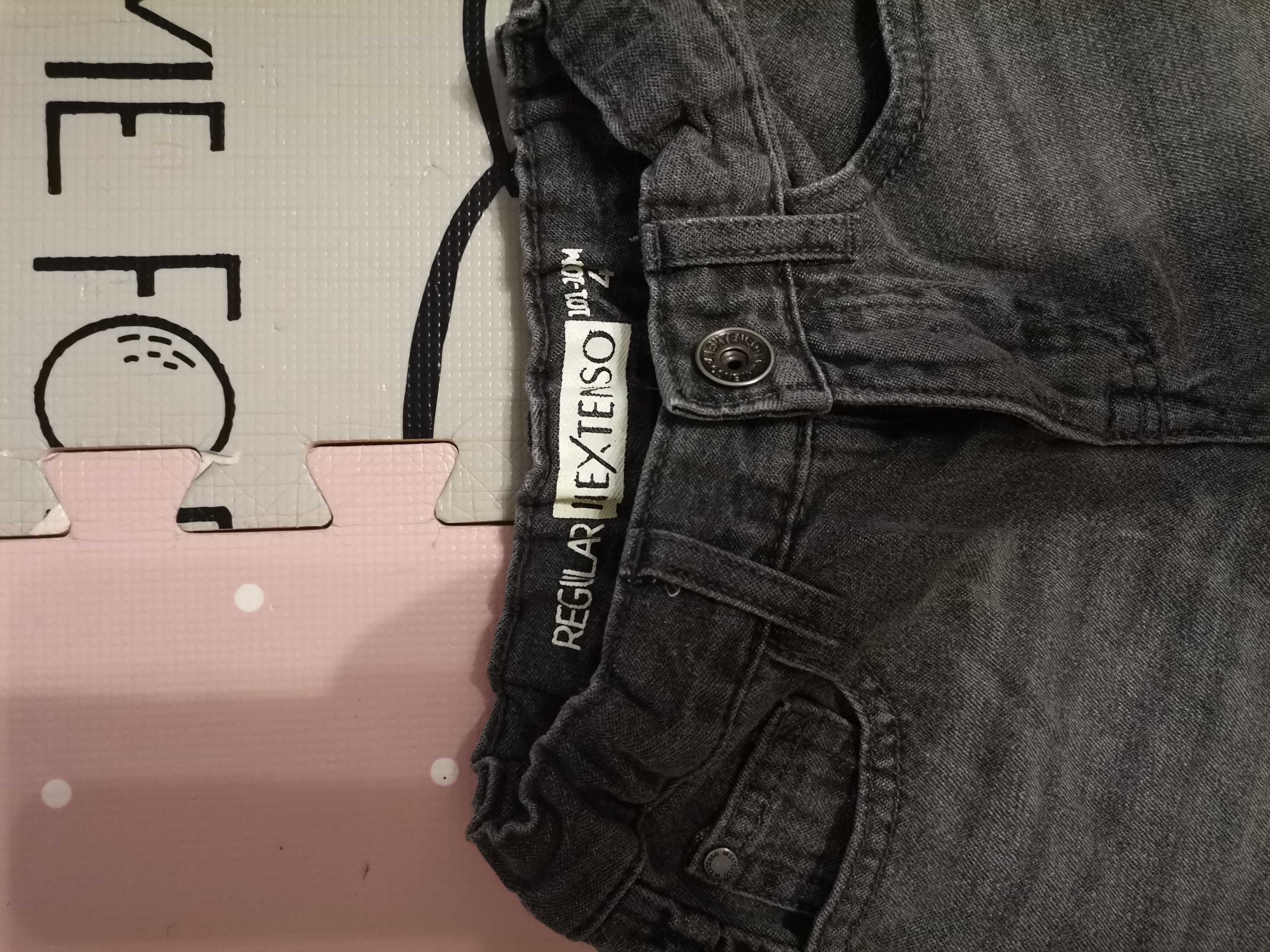 Spodnie jeansy Cool Club 110 szare inextenso 101-107 chłopiec