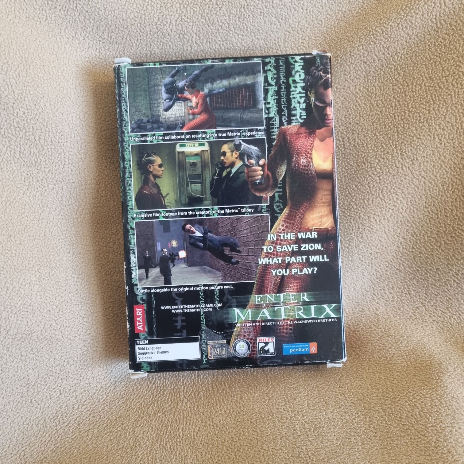 Enter The Matrix PC Big Box