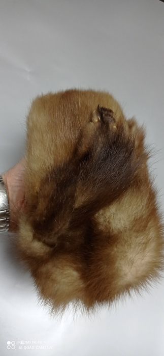 Czapka damska futro lis