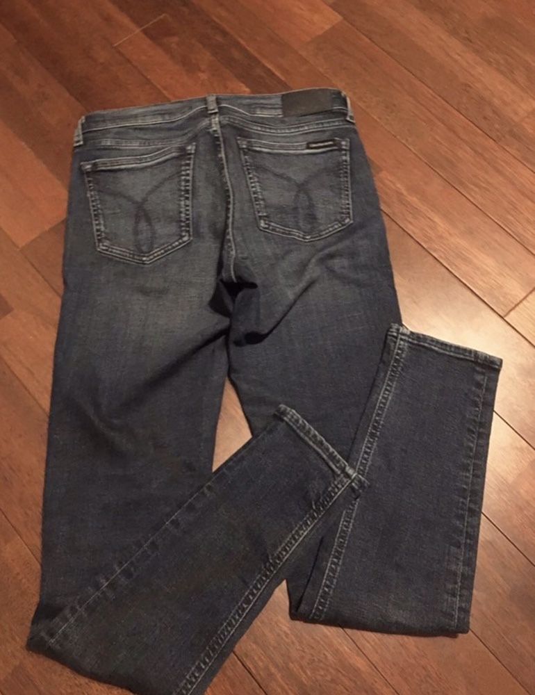 Jeansy spodnie jeans 27/30 calvin klein nowe